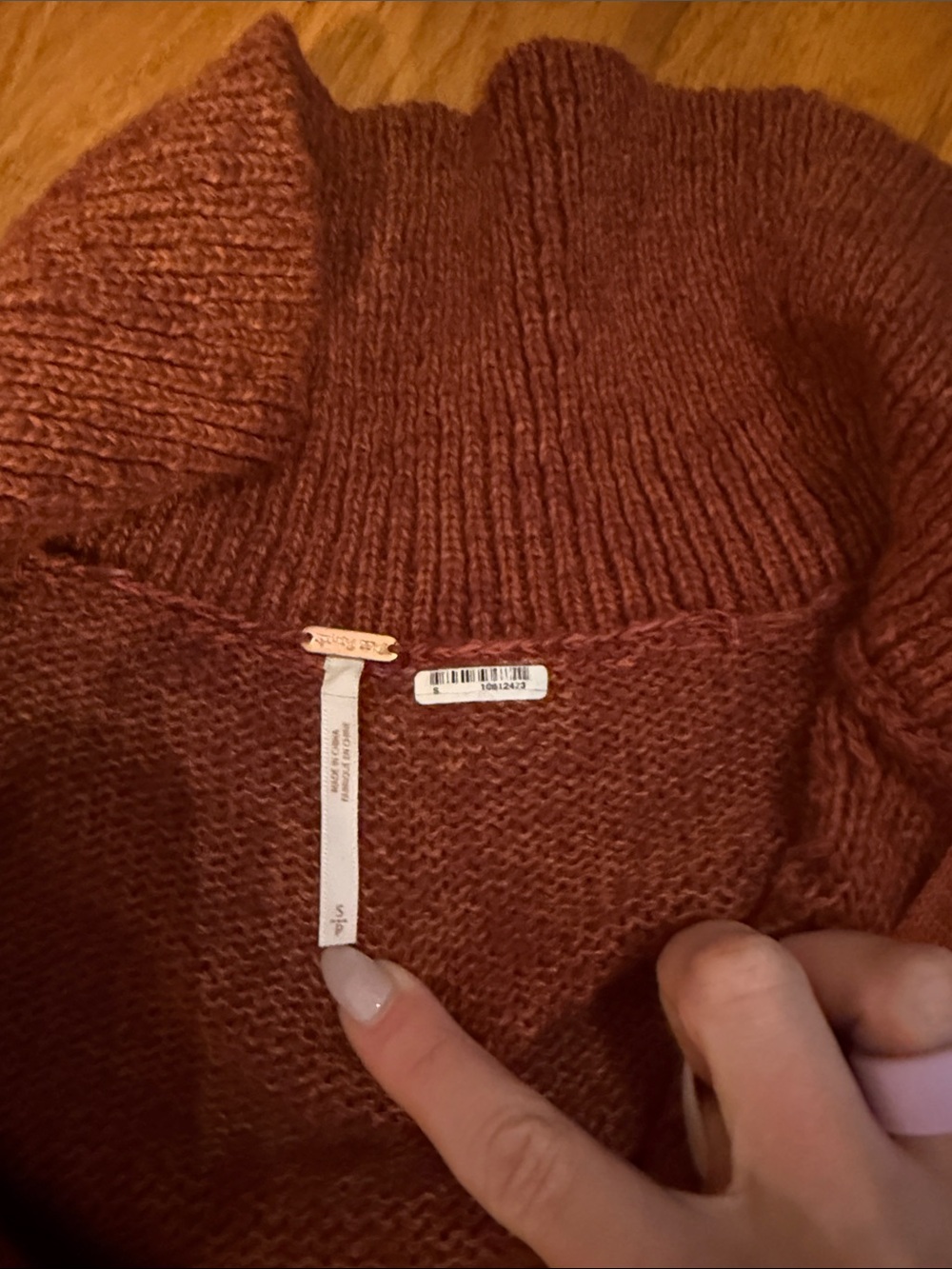Free People Mont Blanc Zip-Up Sweater Dress - Picture 3 of 4
